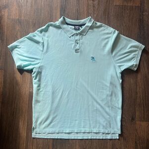 Coastal preppy Tom & Teddy XL Polo shirt 100% Pique Cotton minimalist beachy